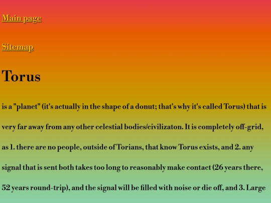torus screenshot