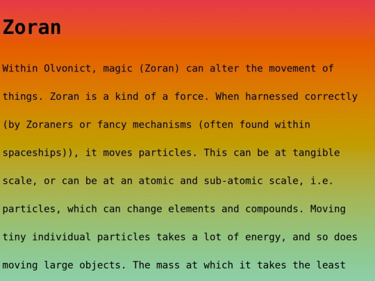 zoran screenshot