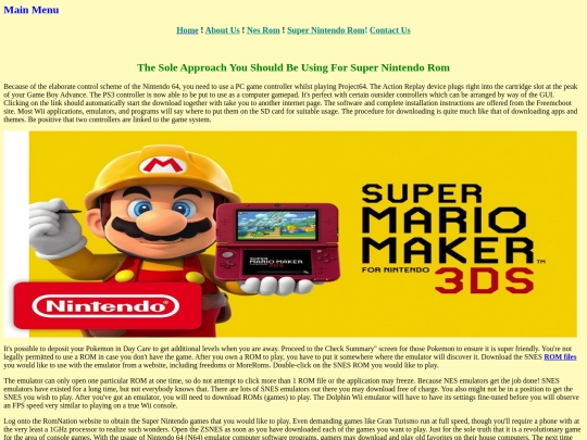 super-nintendo-rom screenshot