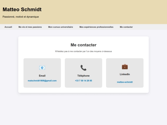 contact screenshot