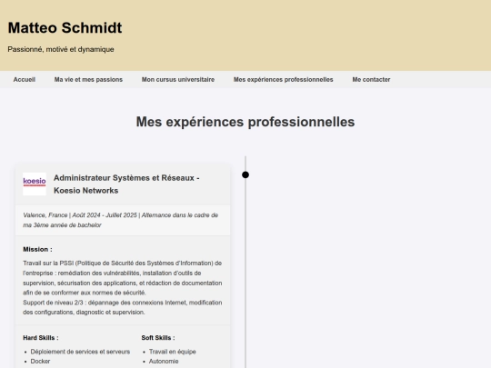 experiences screenshot