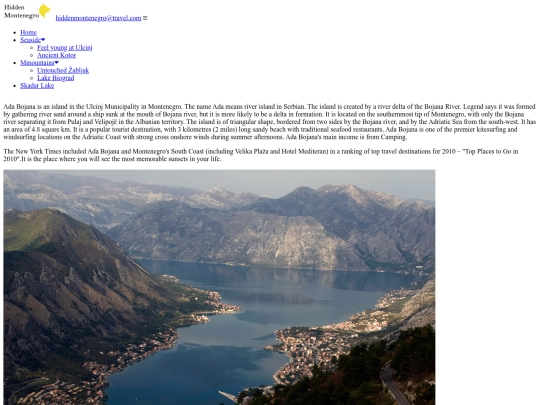 hidden-montenegro/02_ulcinj screenshot