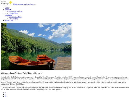 hidden-montenegro/05_Lake Biograd screenshot