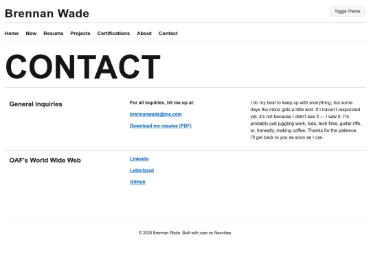 contact screenshot