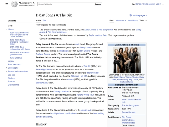 shrines/Daisy_Jones_&_The_Six screenshot