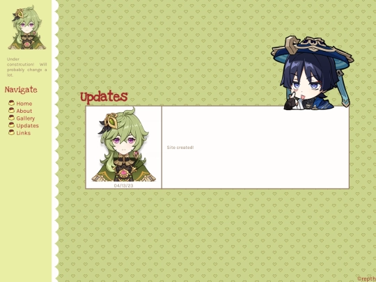 updates screenshot