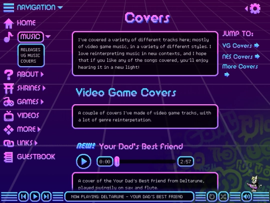 music/covers screenshot
