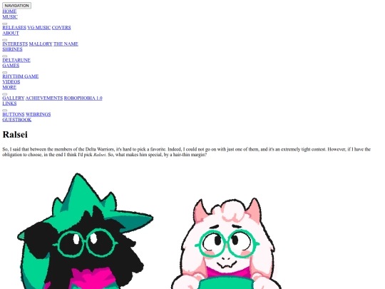 shrines/deltarune/ralsei screenshot
