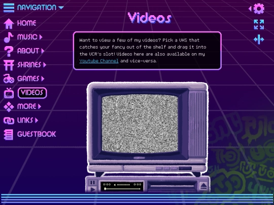 videos screenshot
