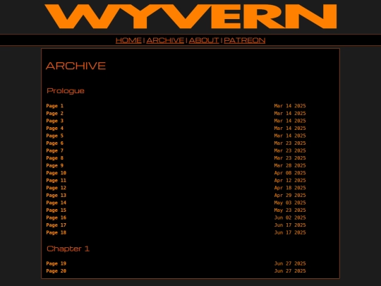 archive screenshot