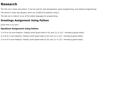 pythonseminar screenshot