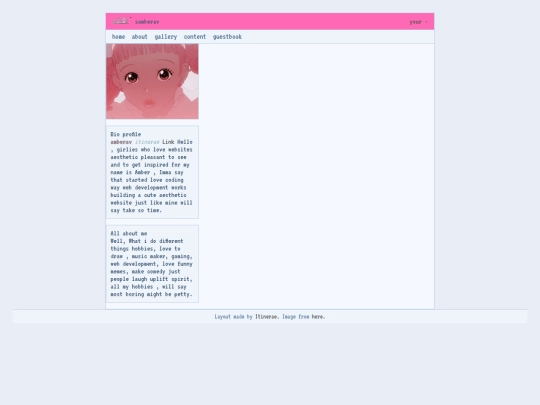 blog screenshot