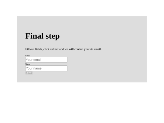land/final screenshot