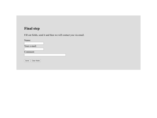 land/finalstep screenshot