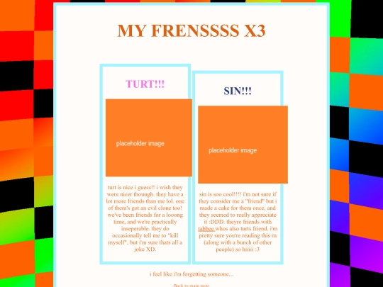 friendlist screenshot