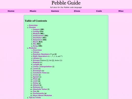 code/pebble-guide screenshot