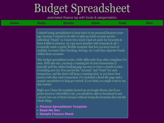 misc/budget-spreadsheet screenshot