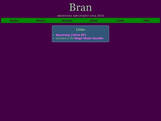 music/bran screenshot