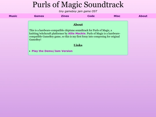 music/purls-ost screenshot