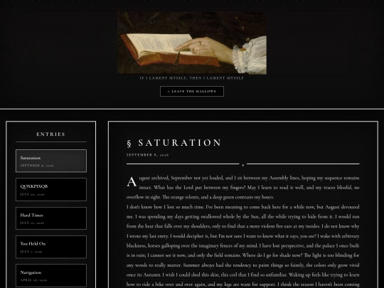 journal screenshot