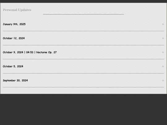 personal_updates screenshot
