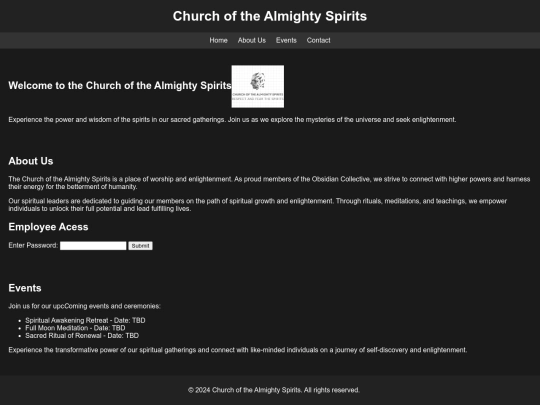 ChurchoftheAlmightySpirits screenshot
