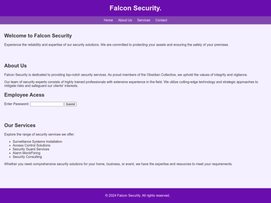 FalconSecurity screenshot