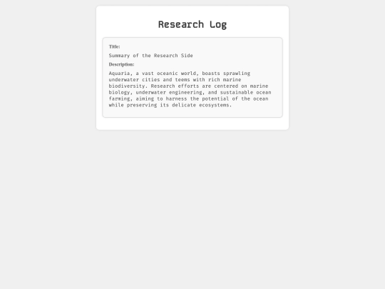 overseer3_research_summary screenshot