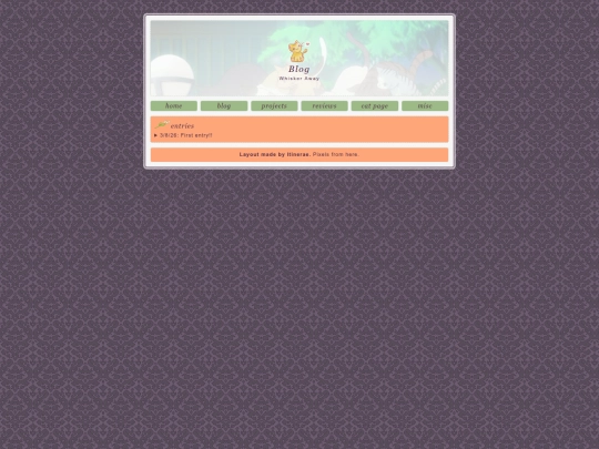 blog screenshot