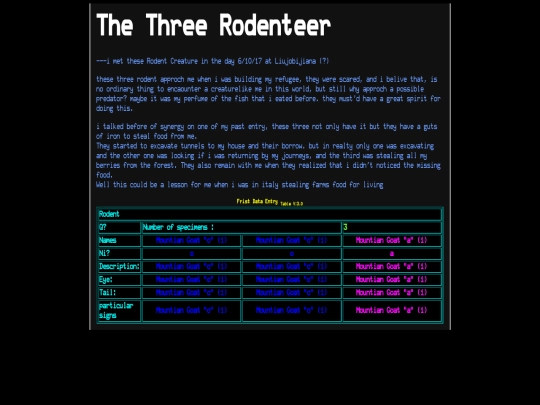 AnimalEntrys/bigRodent screenshot