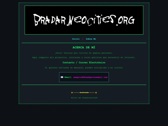 about-me screenshot