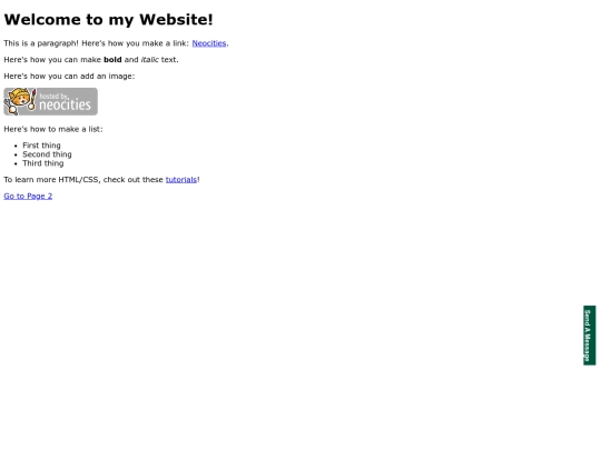 index screenshot