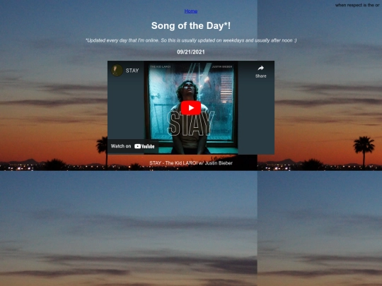 songoftheday screenshot