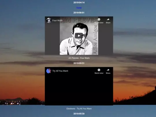 songofthedayarchive screenshot