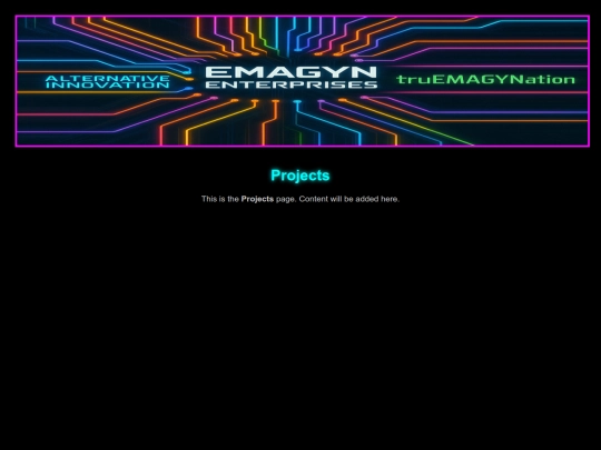 projects screenshot