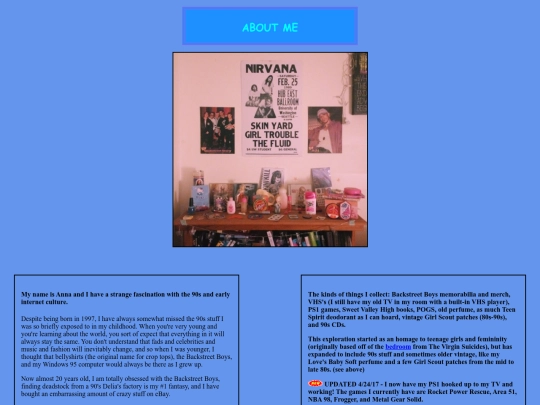 aboutme screenshot