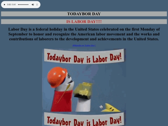 laborday screenshot