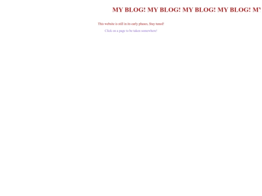 myblog screenshot