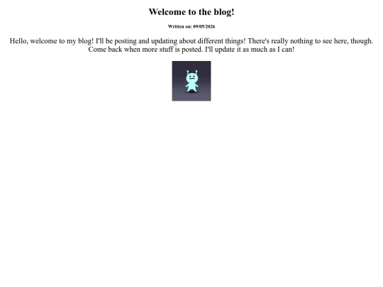 welcome-to-the-blog screenshot