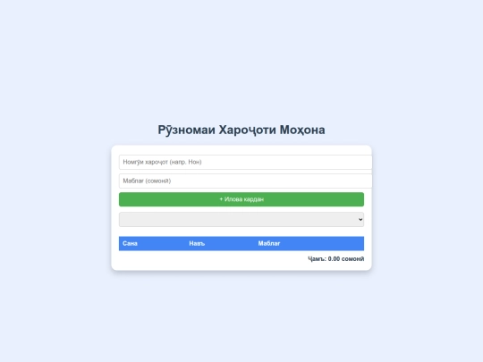 index screenshot