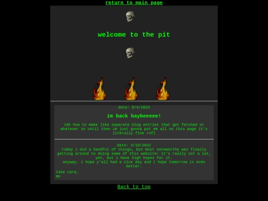blog screenshot