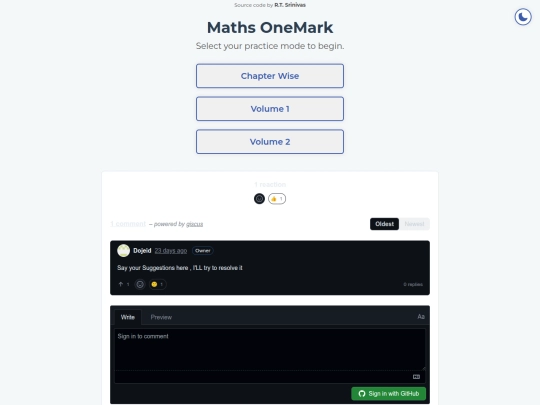 maths/MU screenshot