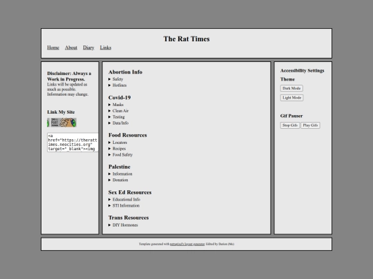 resources screenshot