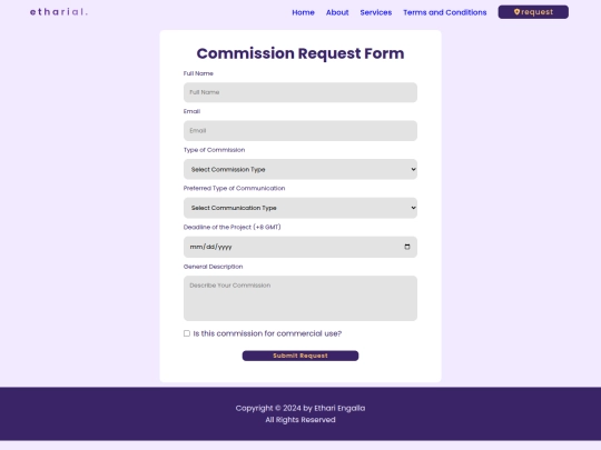 request screenshot