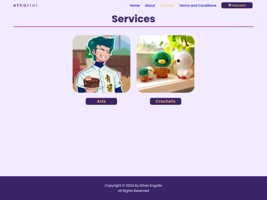 services screenshot