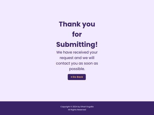 thank-you screenshot