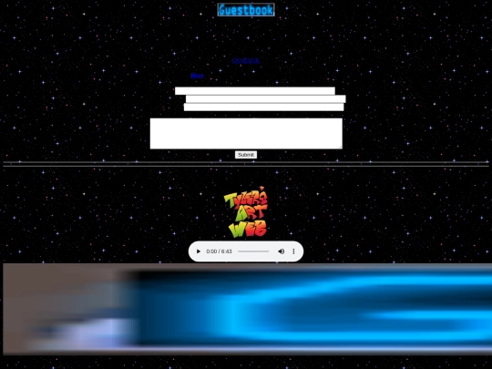 guestbook screenshot