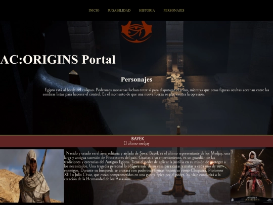 Personajes screenshot
