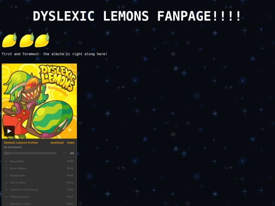 dyslexiclemons screenshot