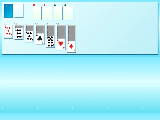 games/solitaire screenshot